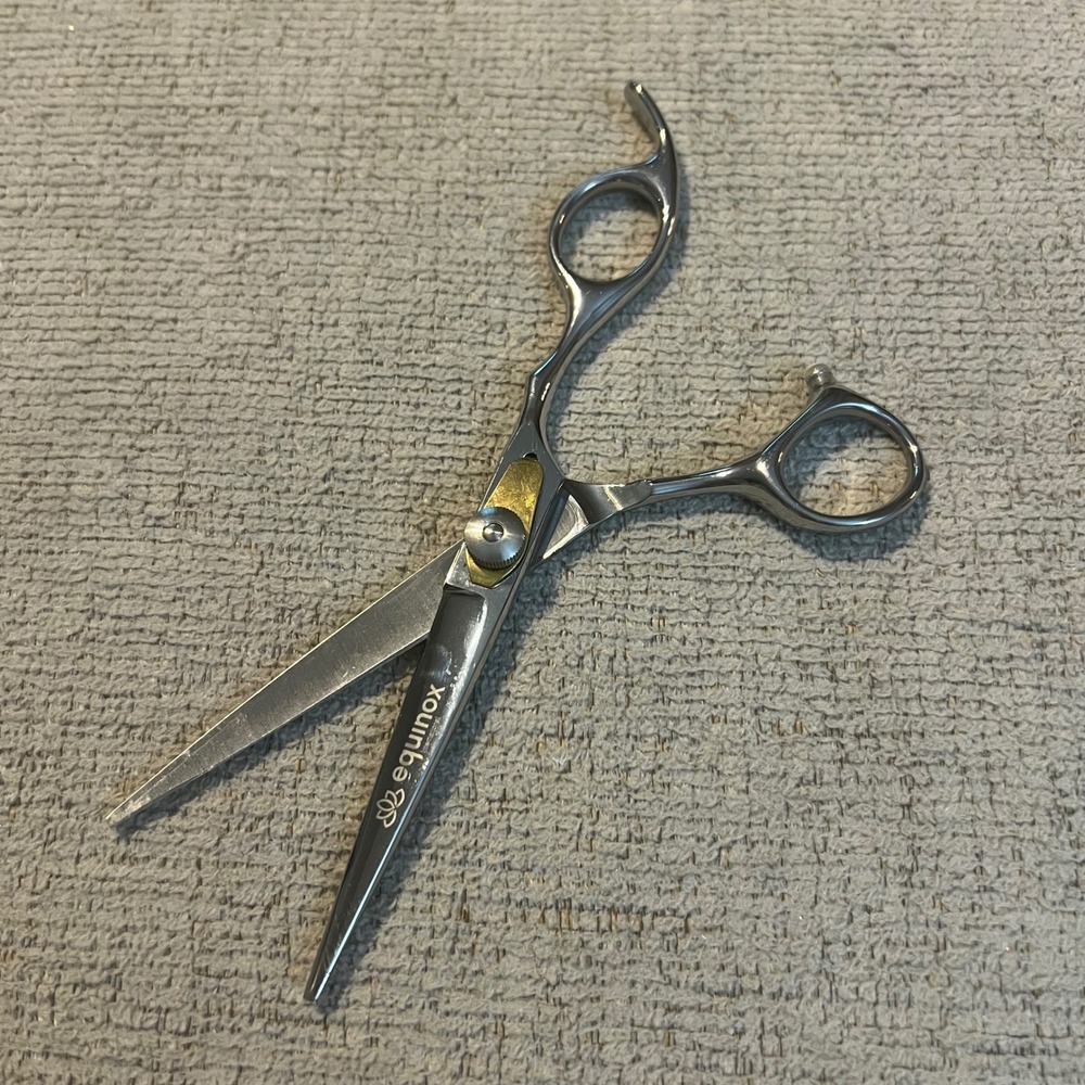 Equinox Professional Hair Cutting Shears Stainless Steel Silver 6.5" Scissors